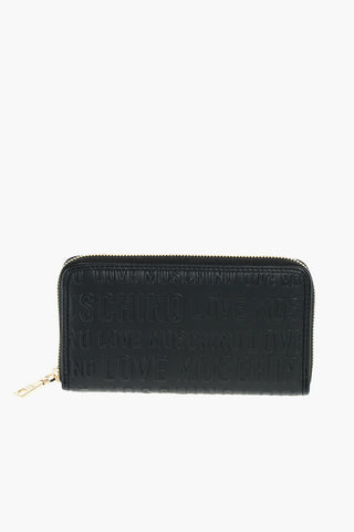 LOVE Faux-leather Wallet in Debossed Monogram