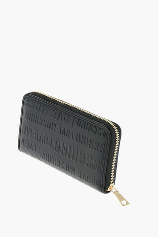 LOVE Faux-leather Wallet in Debossed Monogram