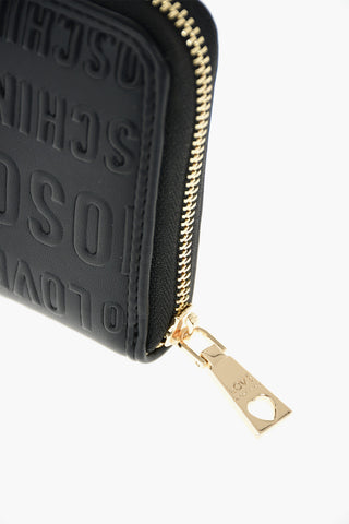 LOVE Faux-leather Wallet in Debossed Monogram