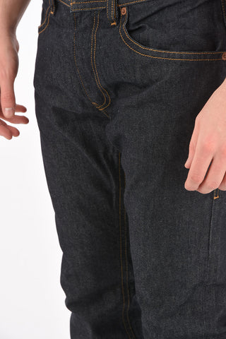 jeans slim fit THOMMER-X a 5 tasche con passanti 17cm L32