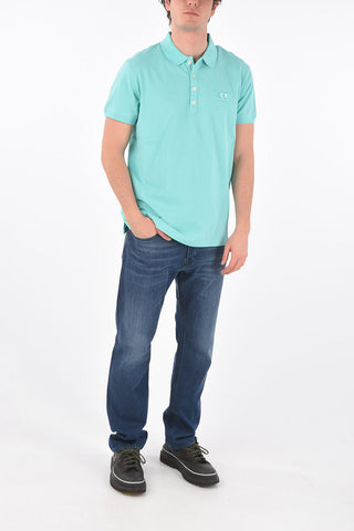 piquè cotton T-WEET-E1 4 buttons polo shirt