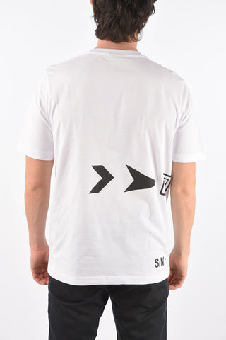crew-neck T-JUST-A42 t-shirt with print