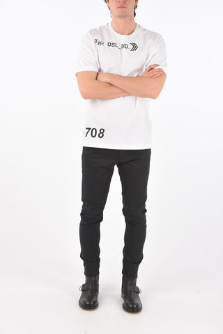 crew-neck T-JUST-A42 t-shirt with print