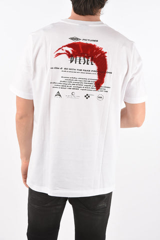 t-shirt T-JUST-E4 with velvet details