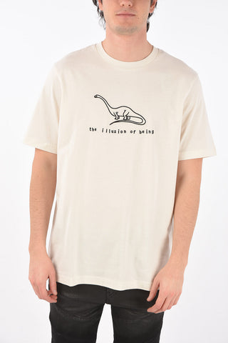crew-neck T-JUST-X61 t-shirt with front embroidery