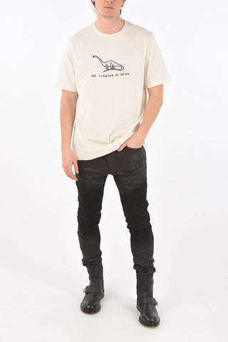 crew-neck T-JUST-X61 t-shirt with front embroidery