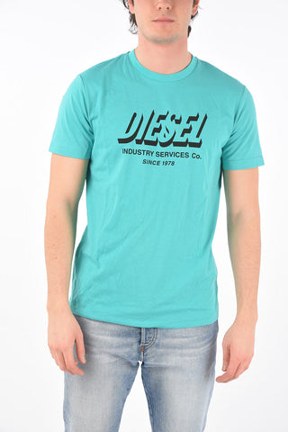 front maxi printed logo T-DIEGOS-A5 t-shirt