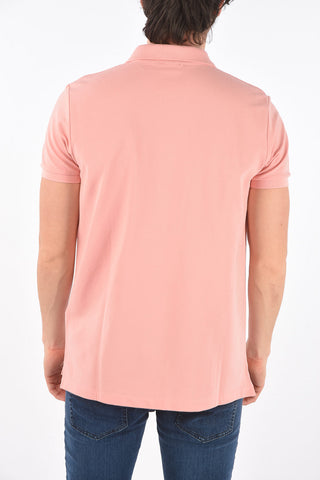 pique' 3 buttons T-HARRY polo shirt with half zip