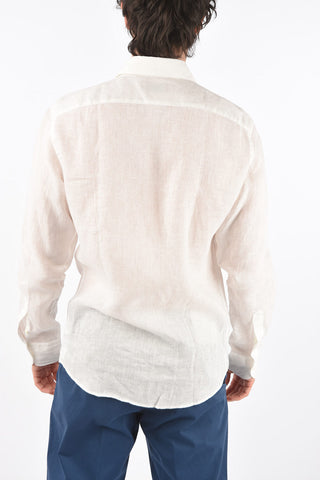 EZ LUXURY linen spread collar shirt