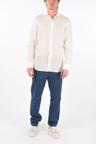 EZ LUXURY linen spread collar shirt