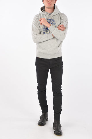 maxi front printed S-GIRK-HOOD-K40 sweatshirt with hood