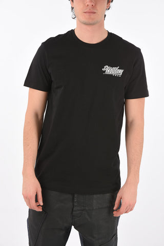 back printed cotton T-DIEGOS-K42 t-shirt
