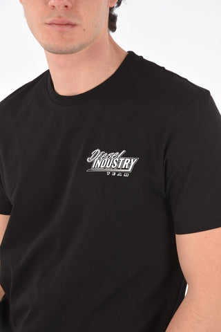 back printed cotton T-DIEGOS-K42 t-shirt