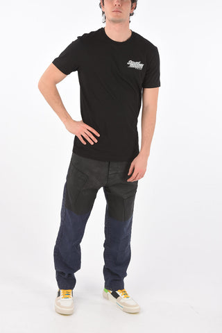 back printed cotton T-DIEGOS-K42 t-shirt