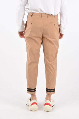 Pantalone Slim Fit a Vita Bassa