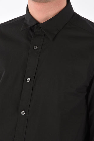  spread collar R-BOULDER slim fit shirt