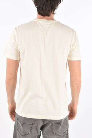t-shirt T-DIEGOS-K31 girocollo in cotone con logo