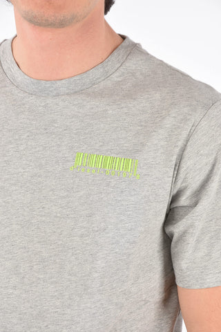 t-shirt girocollo T-JUST-SLITS-X84 stampata sul retro