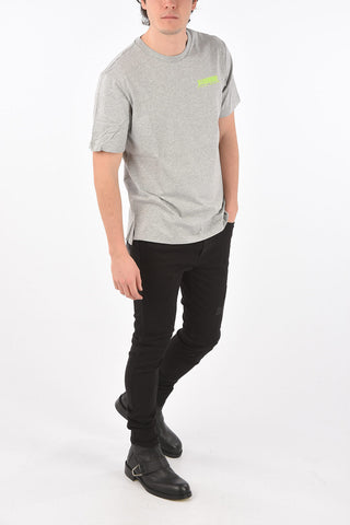 t-shirt girocollo T-JUST-SLITS-X84 stampata sul retro