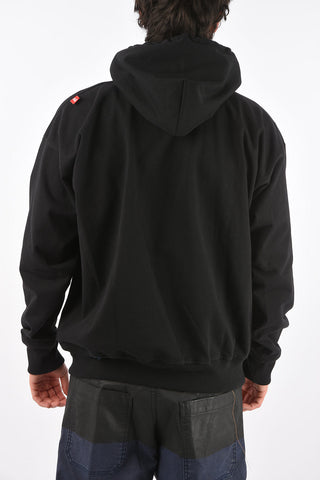 COCA COLA hooded CC-S-ALBY-COLA sweatshirt with maxi patch pocket