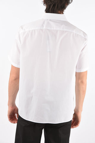 printed BAUHAUS shirt with spread collar