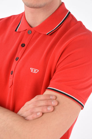 polo T-RANDY-NEW in cotone piquè