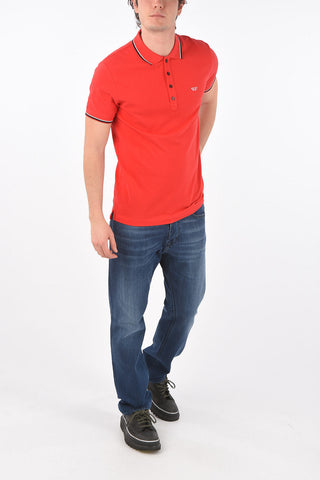 polo T-RANDY-NEW in cotone piquè