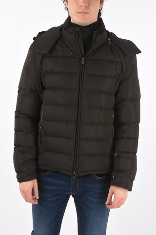 Full Zip Down Jacket with Hood