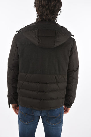 Full Zip Down Jacket with Hood