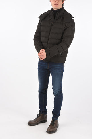 Full Zip Down Jacket with Hood