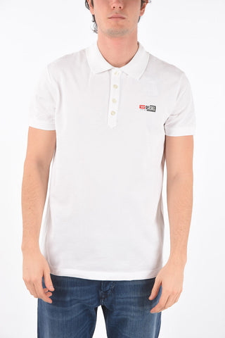 piquè cotton T-WEET-SPLIT polo shirt