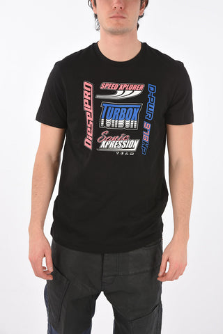 printed T-DIEGOS-K38 crew-neck t-shirt