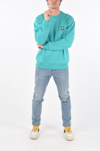 crew-neck S-GIRK-K12 sweatshirt with embroidery logo