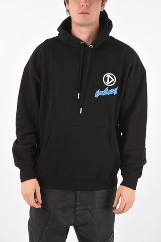 maxi patch pocket S-UMMER-E4 sweatshirt with hood