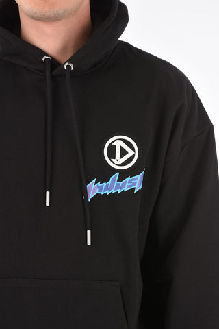 maxi patch pocket S-UMMER-E4 sweatshirt with hood