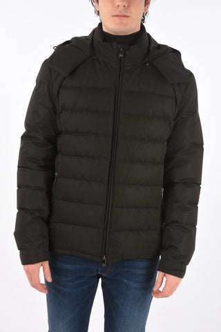 Full Zip Down Jacket with Hood
