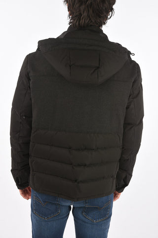 Full Zip Down Jacket with Hood