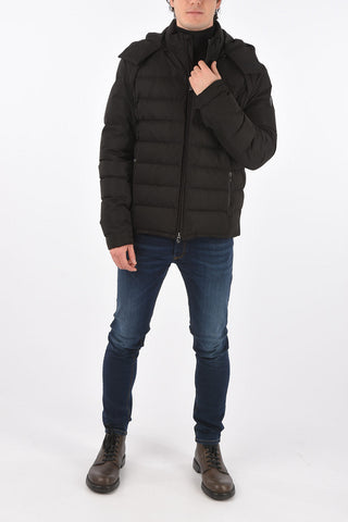 Full Zip Down Jacket with Hood