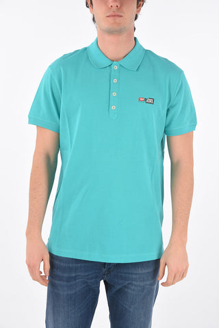 polo T-WEET-SPLIT in cotone piquè