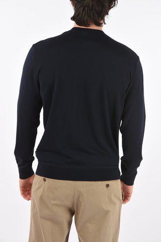 ZZEGNA cotton crew-neck sweater