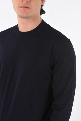 ZZEGNA cotton crew-neck sweater