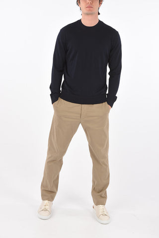 ZZEGNA cotton crew-neck sweater