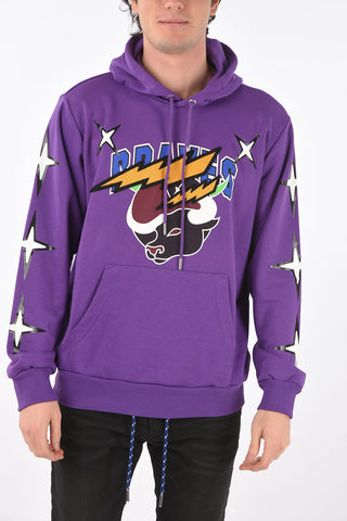 maxi patch pocket CL-S-GIRK sweatshirt with printed profiles