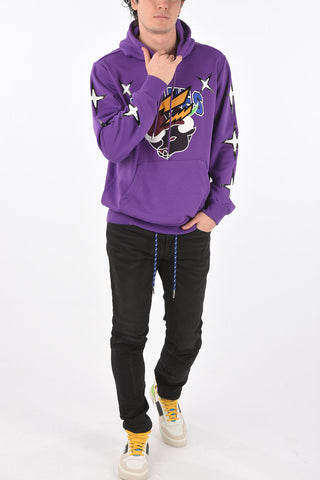 maxi patch pocket CL-S-GIRK sweatshirt with printed profiles