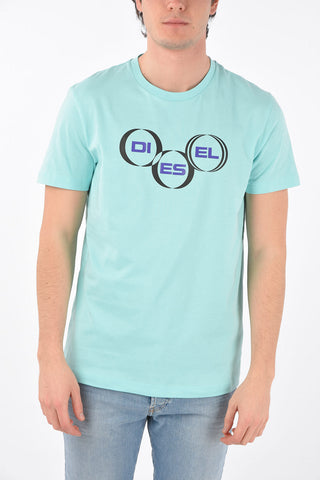 crew-neck T-DIEGOS-K39 t-shirt with print