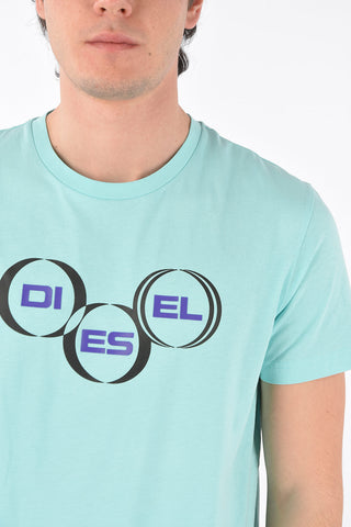 crew-neck T-DIEGOS-K39 t-shirt with print