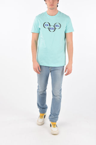 crew-neck T-DIEGOS-K39 t-shirt with print