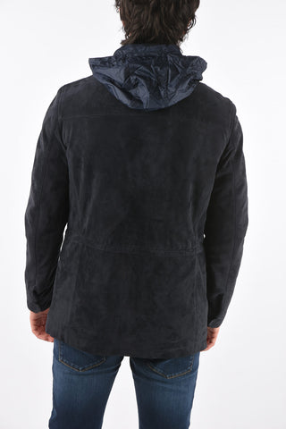 ID Shearling Coat with Hood
