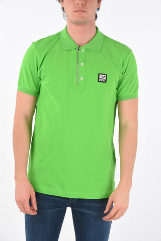 pique' 3 buttons T-HARRY polo shirt with half zip