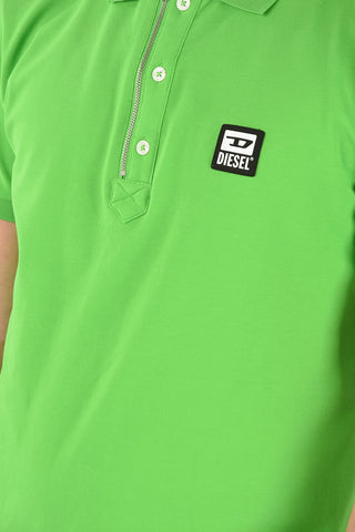 pique' 3 buttons T-HARRY polo shirt with half zip